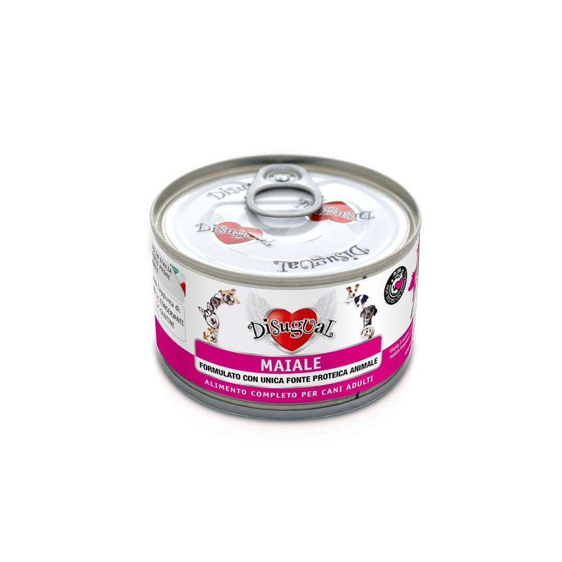 Cani Adulti Disugual Umido Cane Maiale 400 Gr