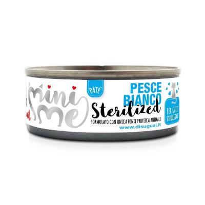 Disugual Gatto Mini Me Sterilized Pesce Bianco 85 Gr