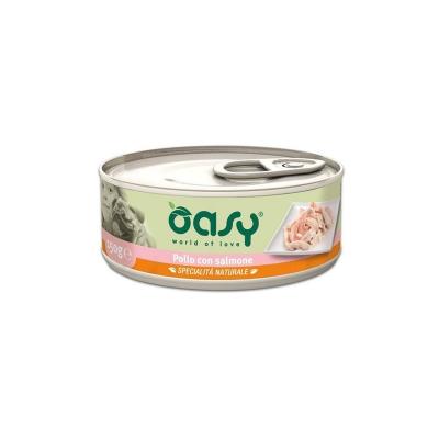 Oasy Cane Adulto Specialità Naturali Pollo & Salmone 150g