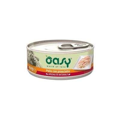 Oasy Cane Adulto Specialità Naturali Pollo & Prosciutto 150g