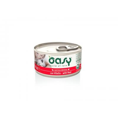 Oasy Gatto MOUSSE Con Vitello 85 Gr