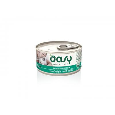 Oasy Gatto MOUSSE Con Coniglio 85 Gr