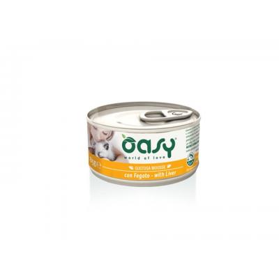 Oasy Gatto MOUSSE Con Fegato 85 Gr