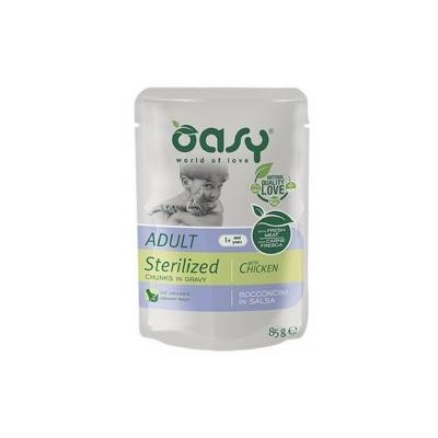 Oasy Gatto BOCCONCINI Adult Sterilized Pollo Busta 85 Gr