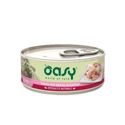 Oasy Cane Adulto Specialità Naturali Tonno & Pesce Oceanico 150g