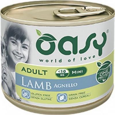 Oasy Cane Adulto OAP Small&Mini Agnello 200g