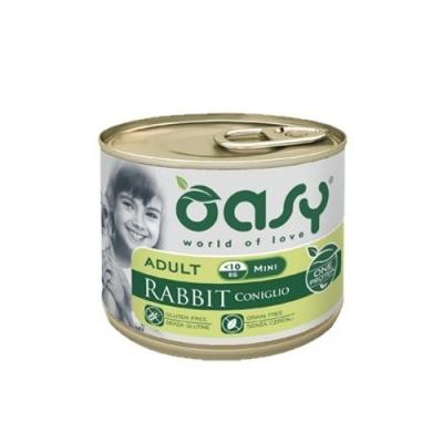 Oasy Cane Adulto OAP Small&Mini Coniglio 200g