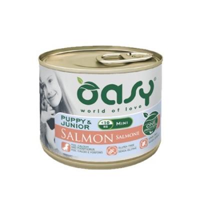 Oasy Cane OAP Puppy&Junior Small&Mini Salmone 200g