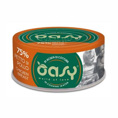 Oasy Gatto MORE LOVE Pollo Con Prosciutto 70 Gr