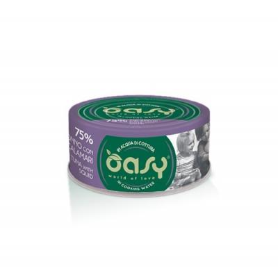 Oasy Gatto MORE LOVE Tonno Con Calamari 70 Gr