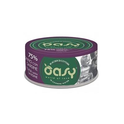 Oasy Gatto MORE LOVE Tonno Con Sardine 70 Gr