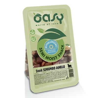 Oasy Cane Snack Semiumido Agnello 100g