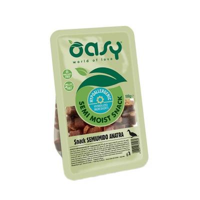 Oasy Cane Snack Semiumido Anatra 100g