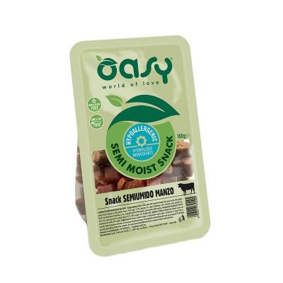 Oasy Cane Snack Semiumido Manzo 100g