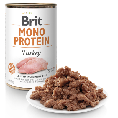 Brit Care Cane Monoproteico Tacchino 400 Gr