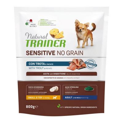 Trainer Cane Natural Sensitive No Grain Adulto Mini Trota 800 gr