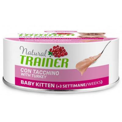 Trainer Gatto Natural Kitten Tacchino 80 Gr