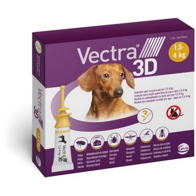 Vectra 3D Cane 1,5-4kg 3 tubi