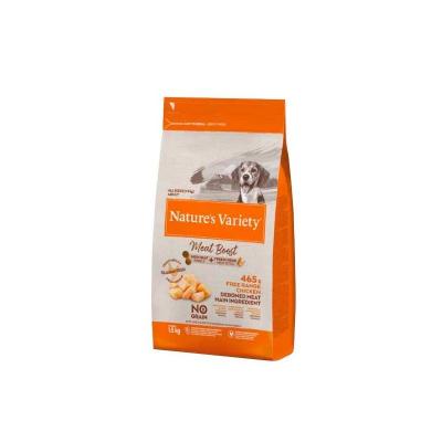 Nature's Variety Cane Adulto All Size Meat Boost Pollo Allevato a Terra 1,5kg