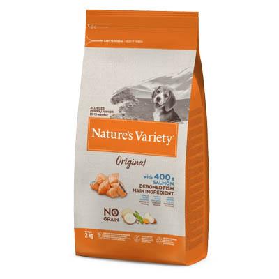 Nature's Variety Cane All Sizes Original Puppy&Junior Salmone 2 kg