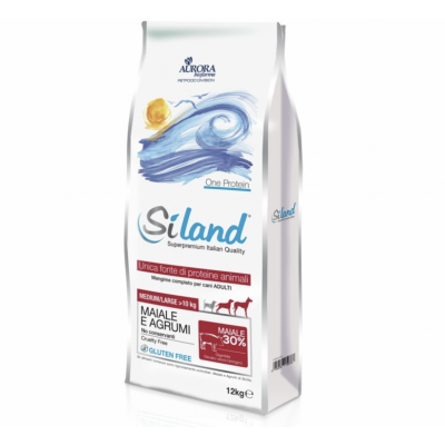 Siland Cane One Protein Adulto Medium&Large Maiale & Agrumi 12 KG