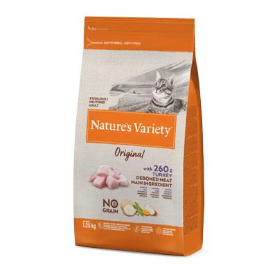 Nature's Variety Original Gatto Adulto Sterilizzato Tacchino 1,25kg