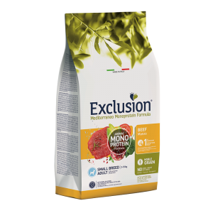 Exclusion Cane Mediterraneo Monoproteico Adulto All Breeds Tonno Lattina  400gr