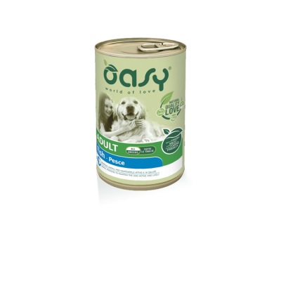 Oasy Cane Adulto Lifestage Pesce 400g