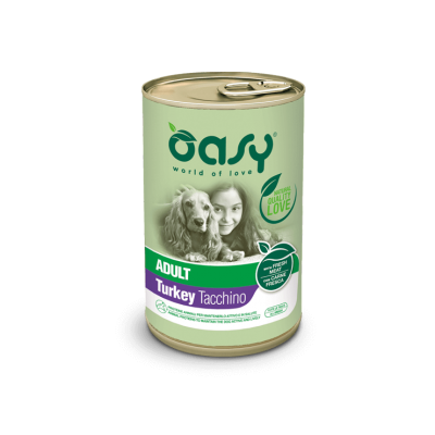 Oasy Cane Adulto Lifestage Tacchino 400g