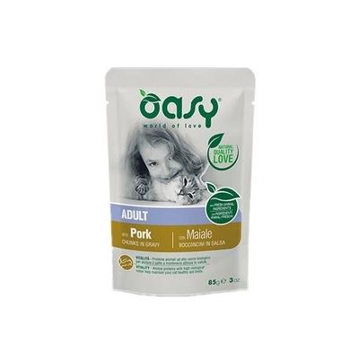 Oasy Gatto BOCCONCINI Adult Maiale 85 Gr