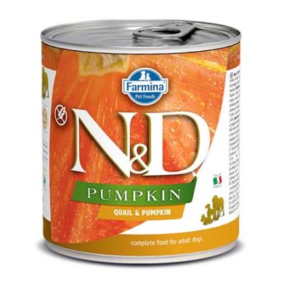 Farmina Cane N&D Pumpkin Cane Adulto Quaglia Zucca & Mirtillo 250 gr