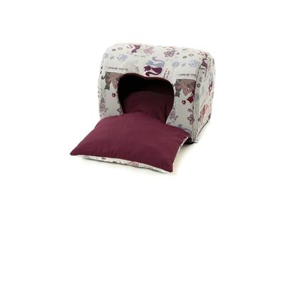 Leo Pet Premium Gatto Cuccia Damasco Nasciso 35x50x36 Cm