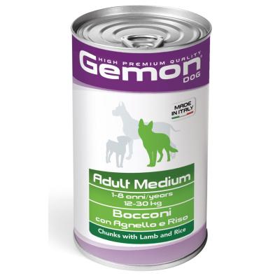 Gemon Cane Bocconi Adulto Medium Agnello & Riso 1250 Gr