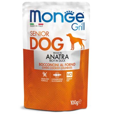 Monge Cane Grill Busta Senior Anatra 100 Gr