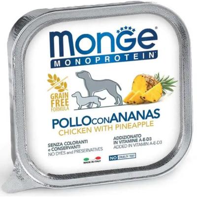 Monge Cane Monoprotein Adulto Pollo & Ananas 150 Gr