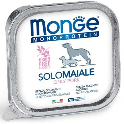 Monge Cane Monoprotein Adulto Solo Maiale 150 Gr