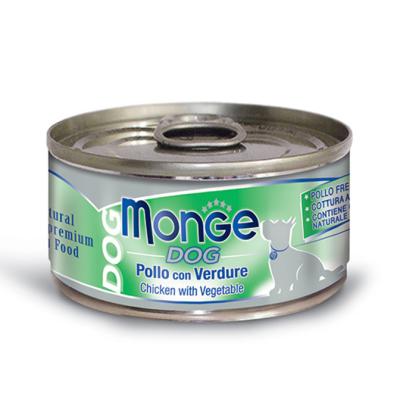 Monge Cane Natural Lattina Adulto Pollo & Verdure 95 Gr