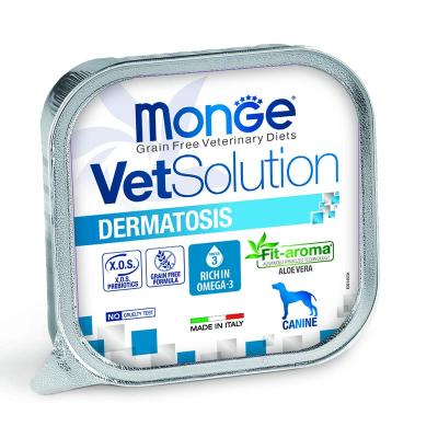 Monge Cane Vet Solution Dermatosis Vaschetta 150 Gr