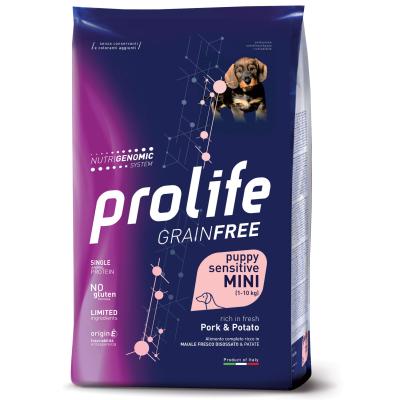 copy of Prolife Cane Grain Free Sensitive Puppy Medium & Large Maiale & Patate