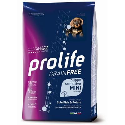 Prolife Cane Grain Free Sensitive Puppy Mini Sogliola & Patate