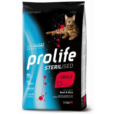 Prolife Gatto Sterilised Adulto Manzo & Riso