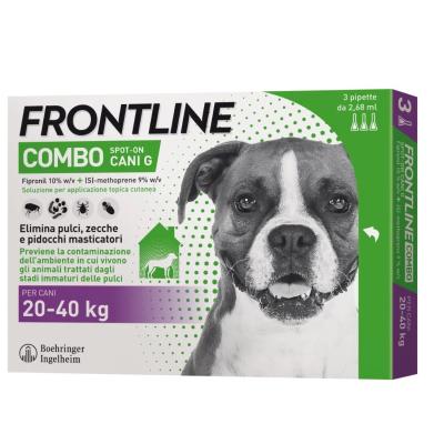 Frontline Combo Cani Grandi 20 - 40 kg 3 pipette