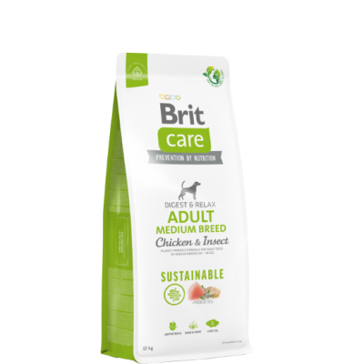 Brit Care Cane Adult Medium Chicken & Insect 12 Kg