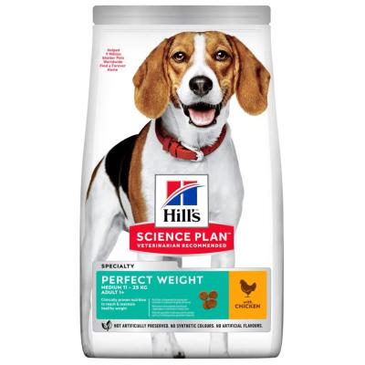 Hill's Science Plan Cane Perfect Weight Pollo 12Kg