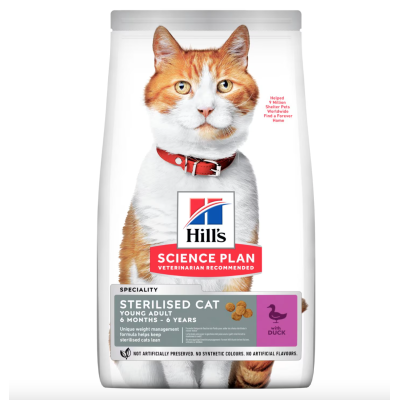 Hill's Gatto Science Plan Adulto Sterilizzato Anatra