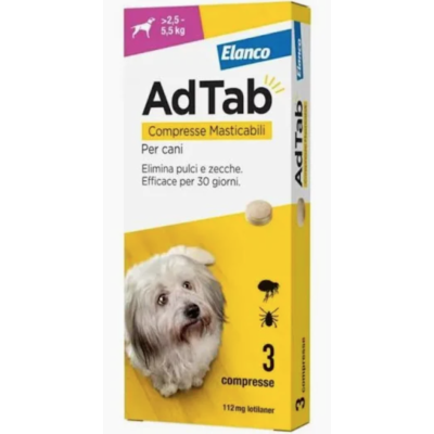 AdTab Cane 2,5-5,5kg 3Compresse