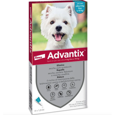 Advantix Cane Spot On 4-10 kg