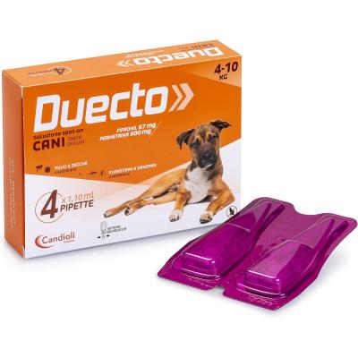 Duecto Cane Spot-On Cf.(4 Pipette) 4-10 Kg