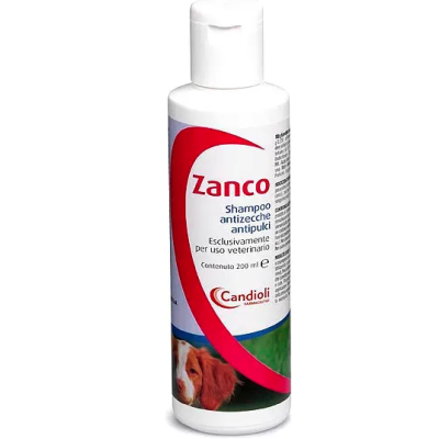 Zanco Shampoo Antizecche, Antipulci 200 ml