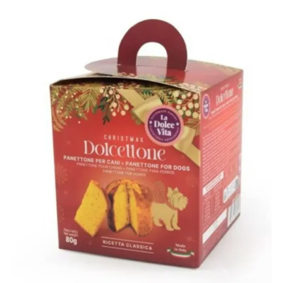 Panettone "Dolcettone" per cani ricetta classica